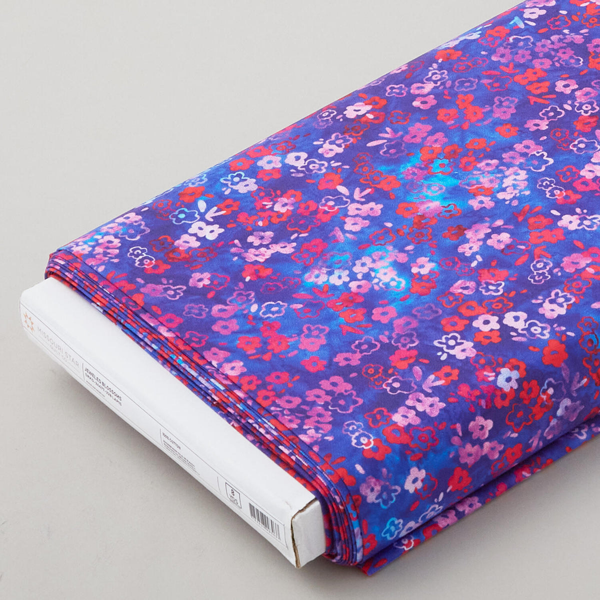 Jeweled Blossoms - Lapis Ditsy Blooms 8 Yard Bolt