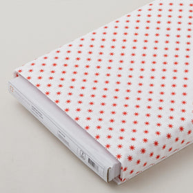 Scarlet Stitch - White Tiles 8 Yard Bolt
