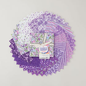 Fabric Market - Pansy Charm Pack