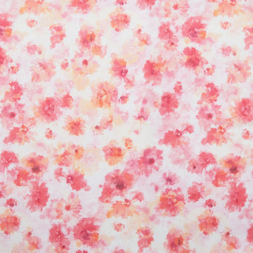 Sunset Cove - Camellia Tossed Medium Flowers 2 Yard Cut