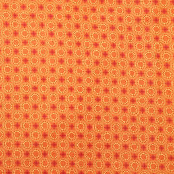 Sunflower Song - Pumpkin Medallion 2 Yard Cut