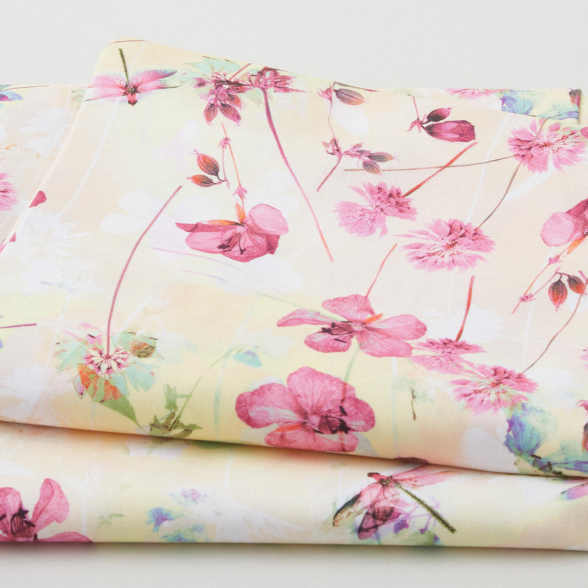 Green Garden Favorites - Petal Flowers 2 Yard Cut