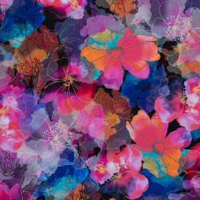 Wide Collection - Flowers Azalea 108" Wide Backing
