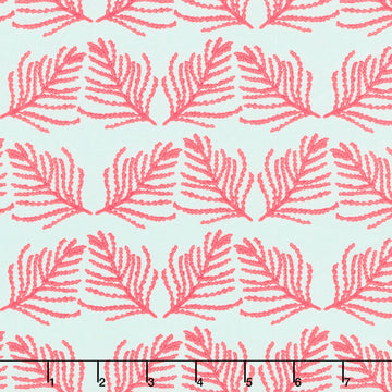 The Coastal Collection - Coral Aqua Yardage