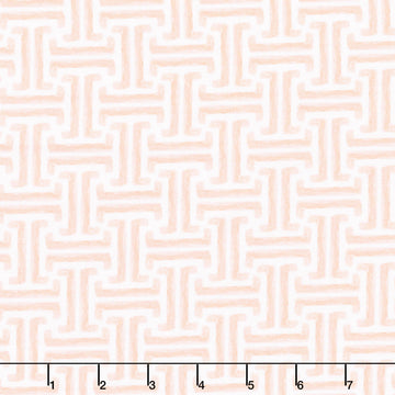 The Coastal Collection - Greek Keys Salmon Yardage