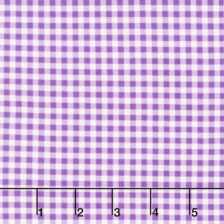Fabric Market - Gingham Check Pansy Yardage