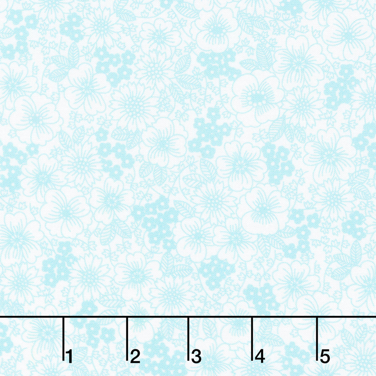Fabric Market - Packed Florals Waterfall Yardage