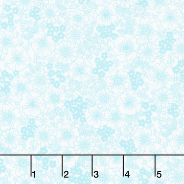 Fabric Market - Packed Florals Waterfall Yardage
