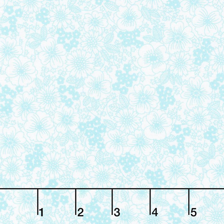 Fabric Market - Packed Florals Waterfall Yardage