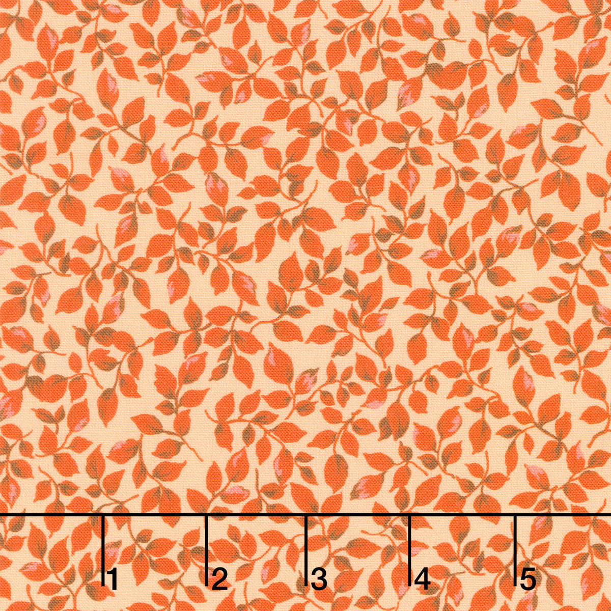 Fabric Market - Packed Leaves Autumn Yardage
