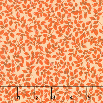 Fabric Market - Packed Leaves Autumn Yardage