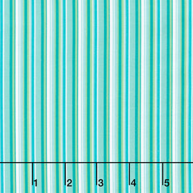 Fabric Market - Stripe Lagoon Yardage