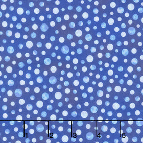 Fabric Market - Textured Dots Ocean Yardage