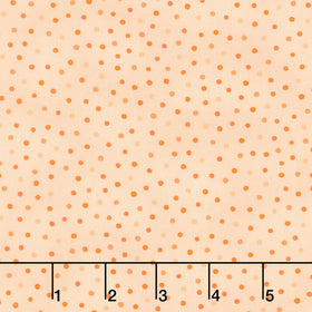 Fabric Market - Pindots Peach Yardage