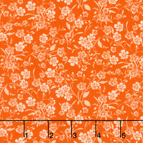 Fabric Market - Tonal Stemmed Florals Sienna Yardage