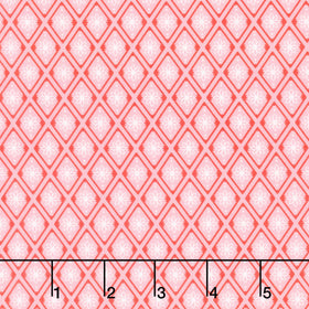 Fabric Market - Diamond Flower Honeysuckle Yardage
