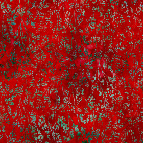 Christmas Cheer - Berry Branches Cranberry Yardage