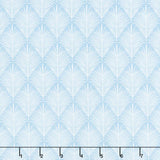 Drift Into Blue - Fern Lattice Sky Yardage