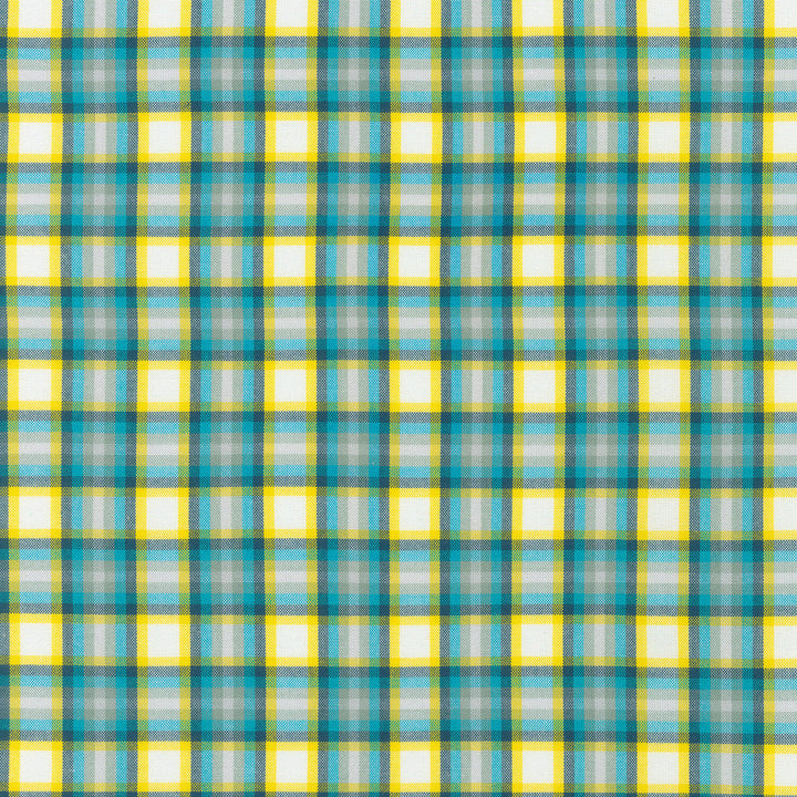Kitchen Window Wovens - Cyan Yardage