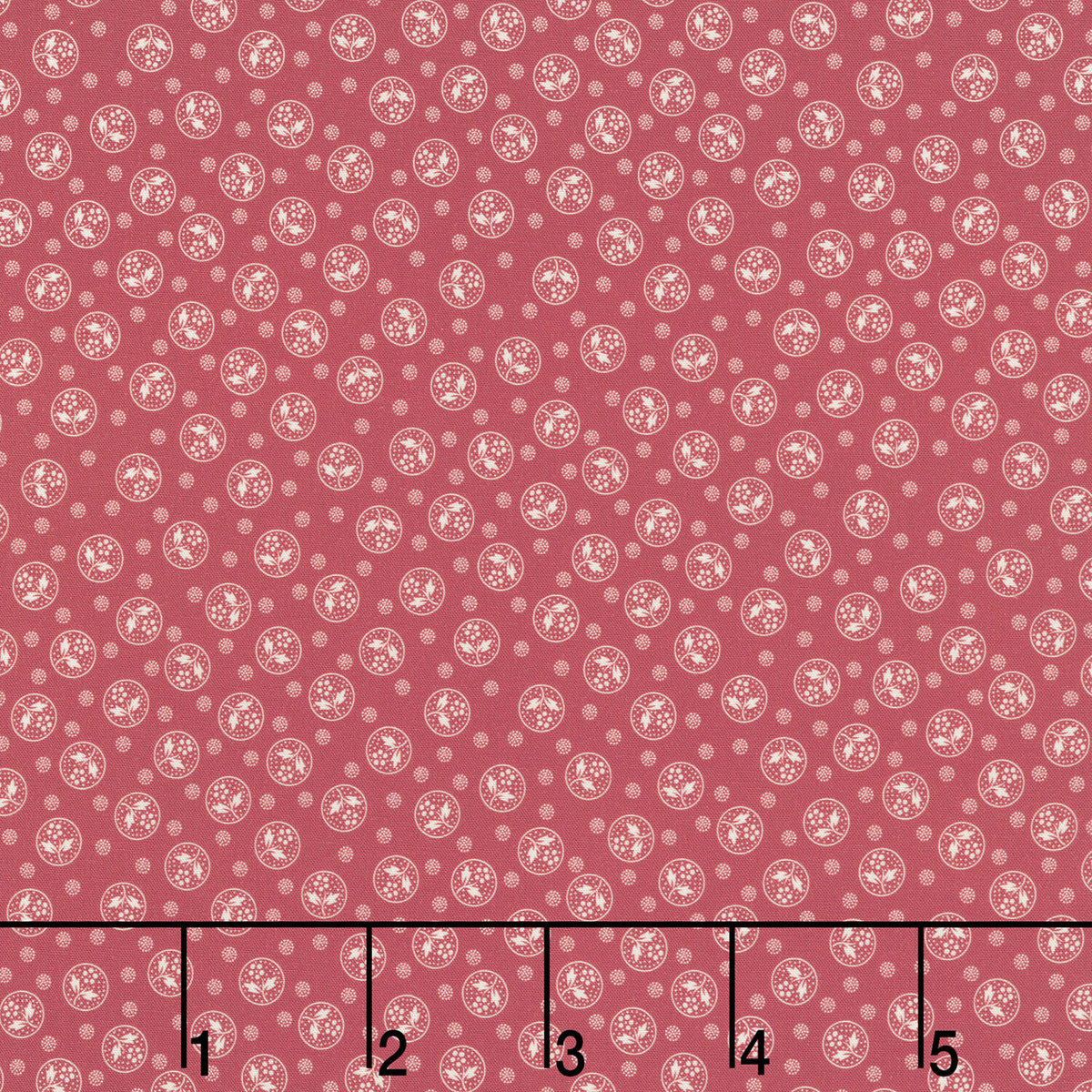Botanical Garden - Red Yardage