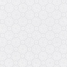 Blackout - Flowers White Yardage