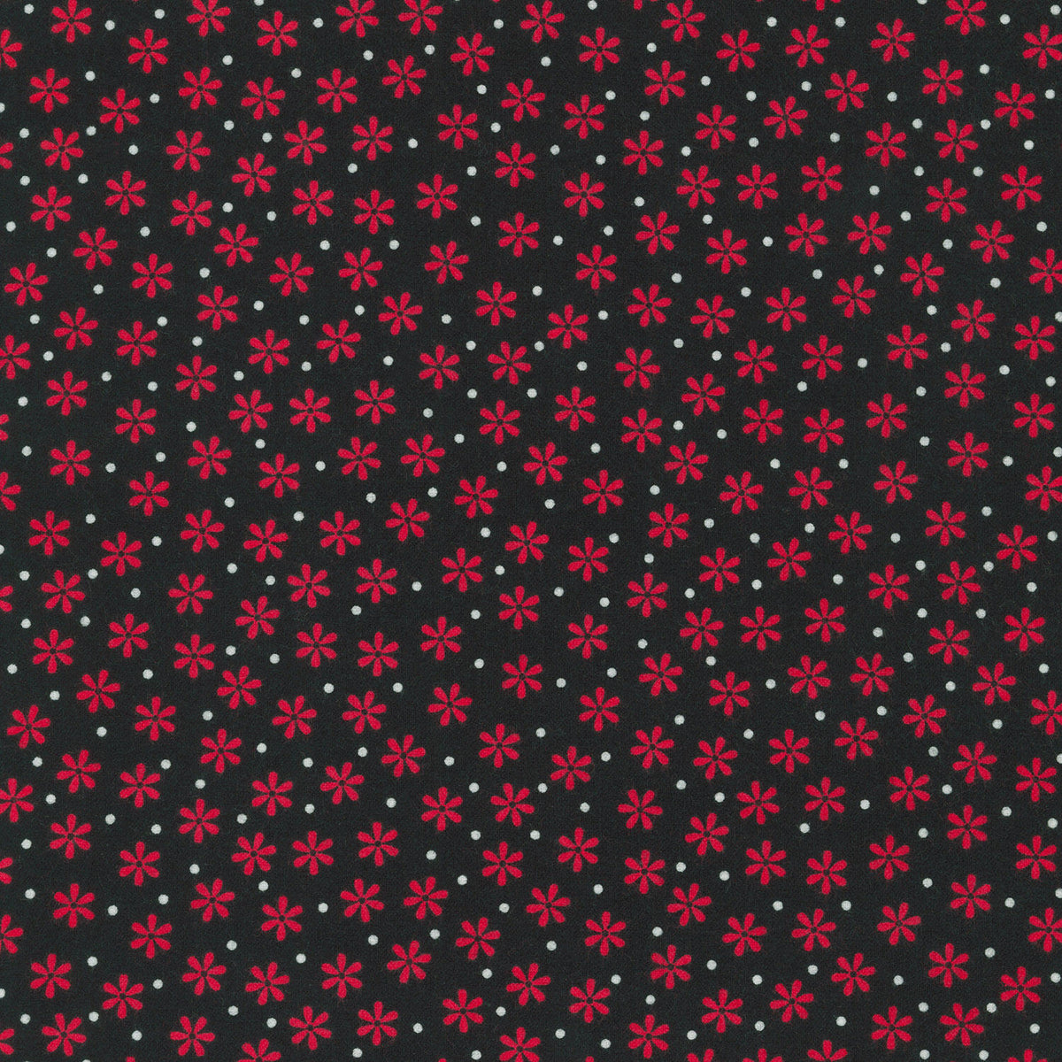 Cozy Cotton - Black Yardage