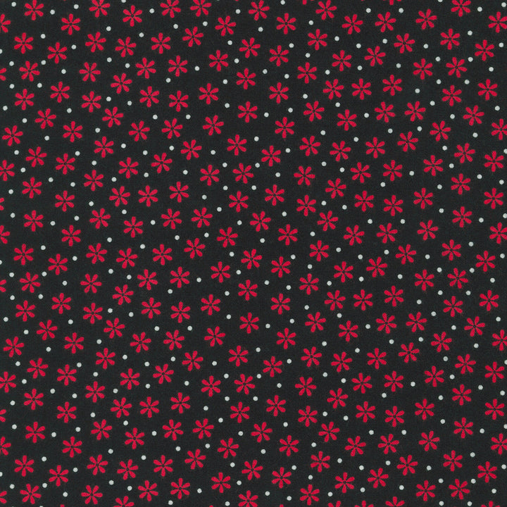 Cozy Cotton - Black Yardage