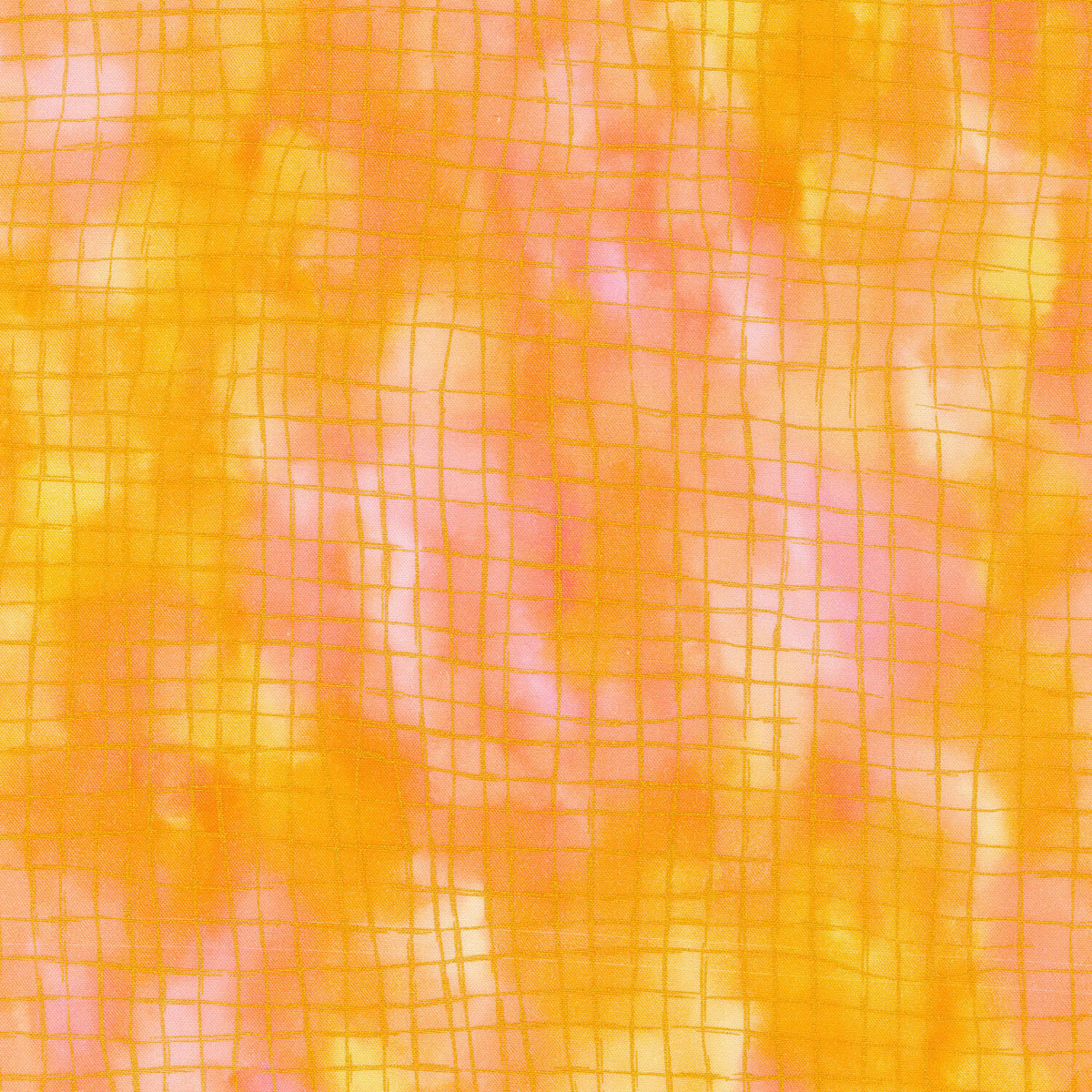 Chromaticity - Grid Ice Peach Yardage