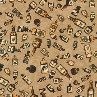 Dreadful Delights - Burlap Yardage