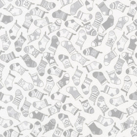 Holiday Charms - Stockings Ice Yardage