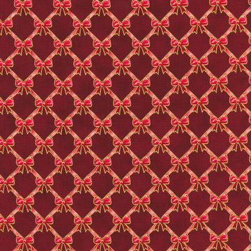 Holiday Flourish - Festive Finery - Cranberry Yardage