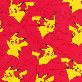 Pokemon Flannel - Running Red Yardage