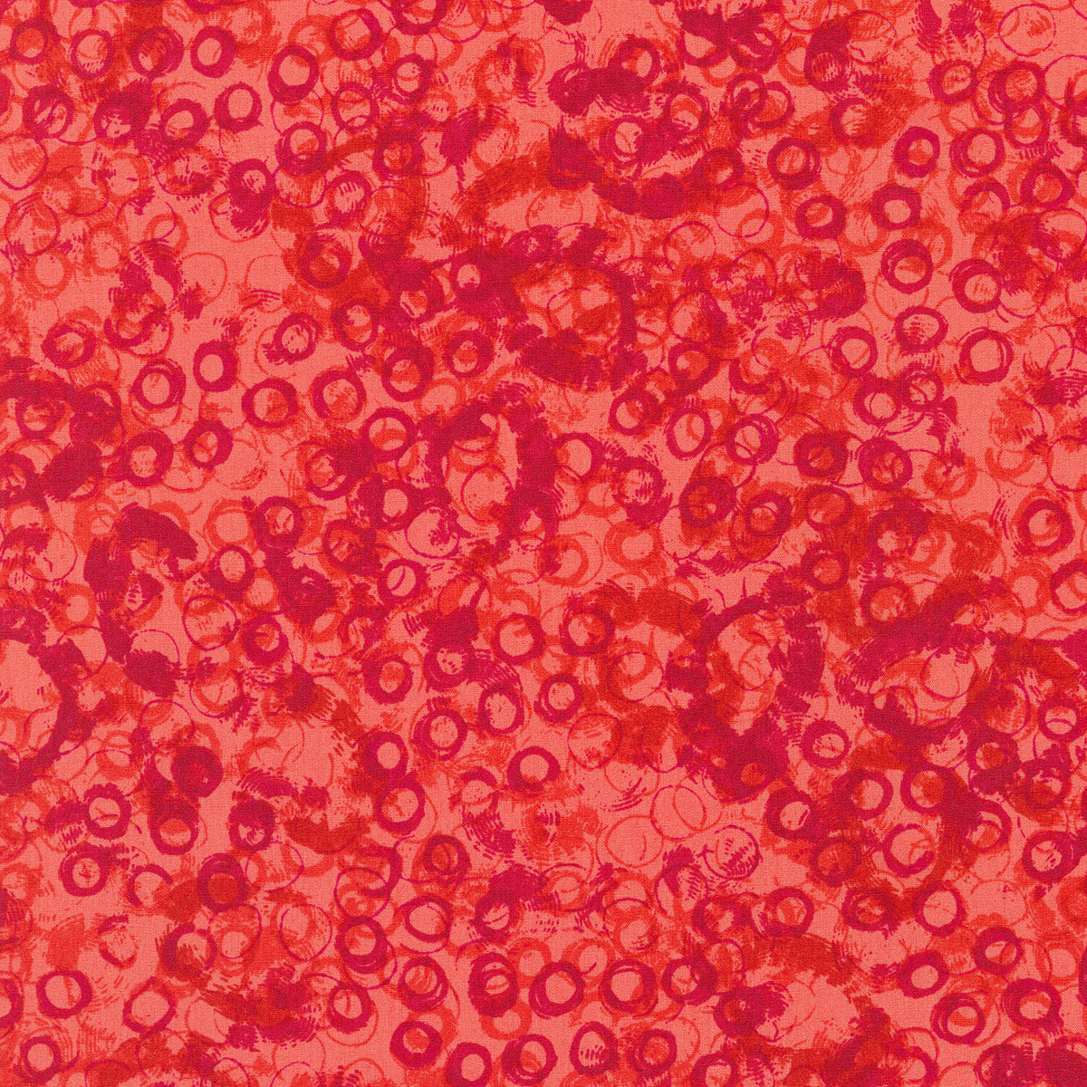 Storyboard - Circle Graffiti Flamingo Yardage