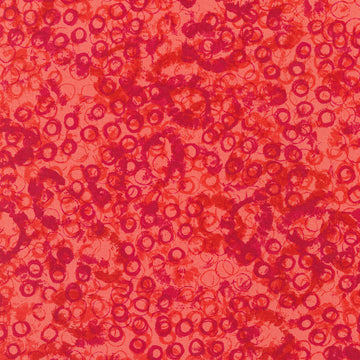 Storyboard - Circle Graffiti Flamingo Yardage