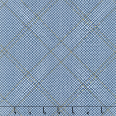 Collection CF - Navy Metallic Yardage