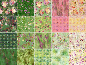 Green Garden Favorites Fat Quarter Bundle - 20 Pieces