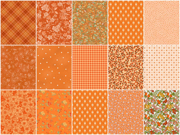 Fabric Market - Orange Fat Quarter Bundle
