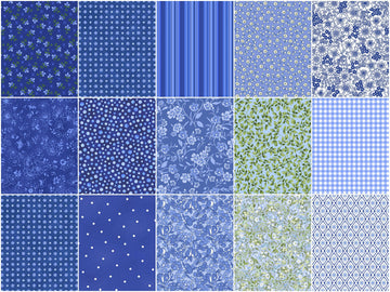 Fabric Market Blueberry Fat Quarter Bundle