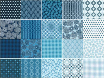 Drift Into Blue Roll Up