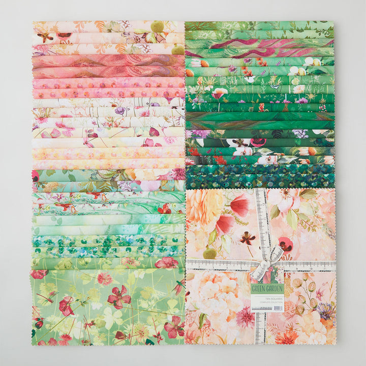 Green Garden Favorites Ten Squares