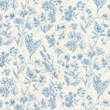 Botanical Garden Favorites - Tonal Blue Yardage