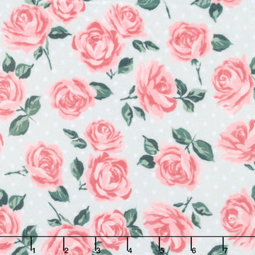 Cuddle® Prints - Cottage Rose Lane Briar Meadow Digitally Printed Minky Yardage