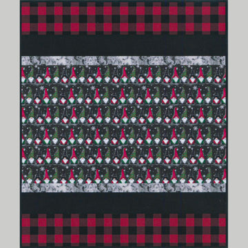 Gnomes Sensational Strips Cuddle Quilt Kit