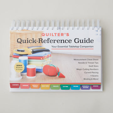 Quilter's Quick-Reference Guide Book