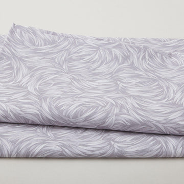 Tempest 108" - Swirl Silver 3 Yard Cut