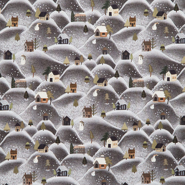 Snowy Days and Frosty Nights - Snowville Storm Yardage