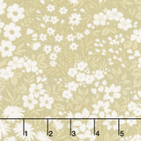 Elizabeth - Floral Allover Sage Yardage