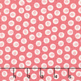 Elizabeth - Strawberry Toss Pomegranate Yardage