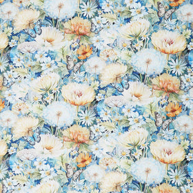 Forest Whispers - Forest Floral & Butterflies Bloom Yardage