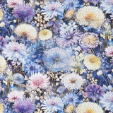 Mystic Meadow - Blooming Wild Floral Bloom Digitally Printed Yardage